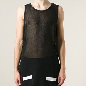 Off White mesh top